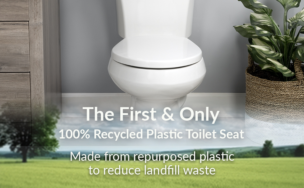 Mayfair Greenleaf 100% Recycled Plastic Toilet 