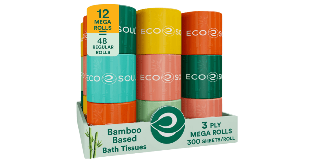 ECO SOUL bamboo toilet paper