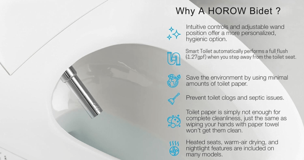 HOROW Luxury Smart Toilet