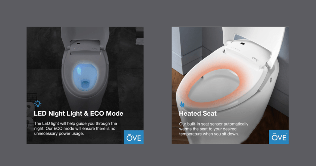 Ove Decors Tuva Bidet Toilet 