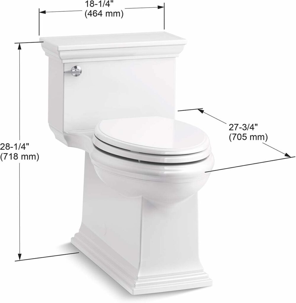 kohler one-piece toilet