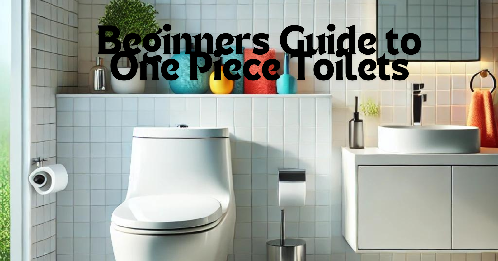 Beginners Guide to One Piece Toilets