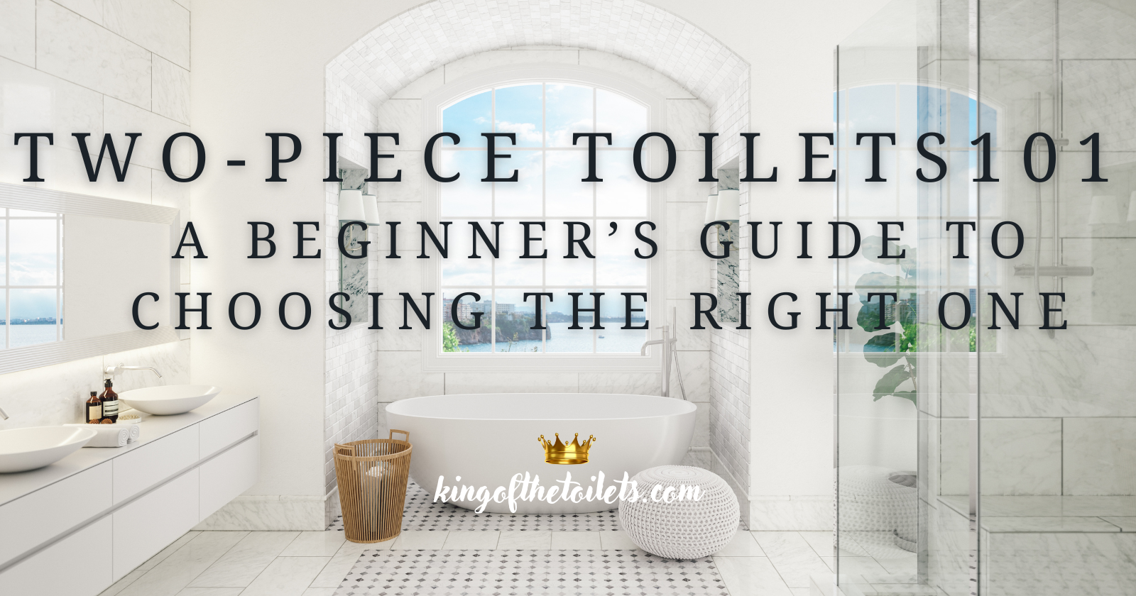 Two-Piece Toilets 101: A Beginner’s Guide to Choosing the Right One