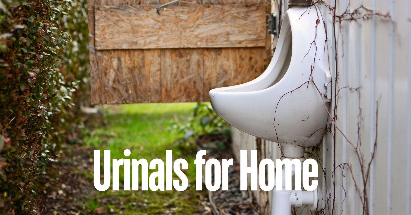 Urinals for Home