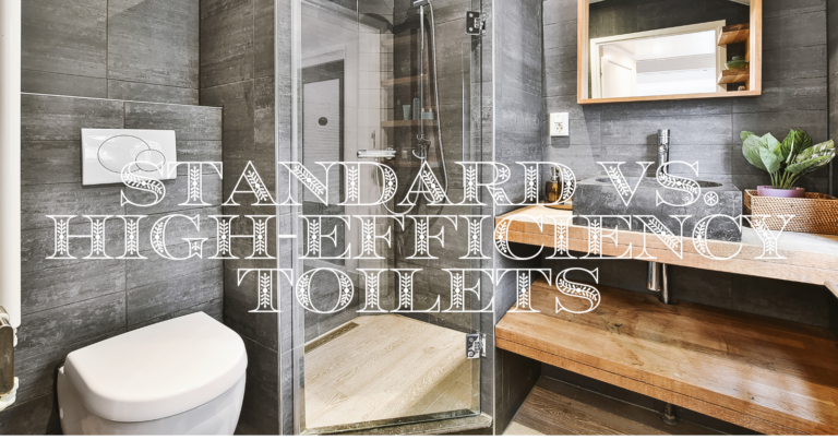 Standard vs. High-Efficiency Toilets